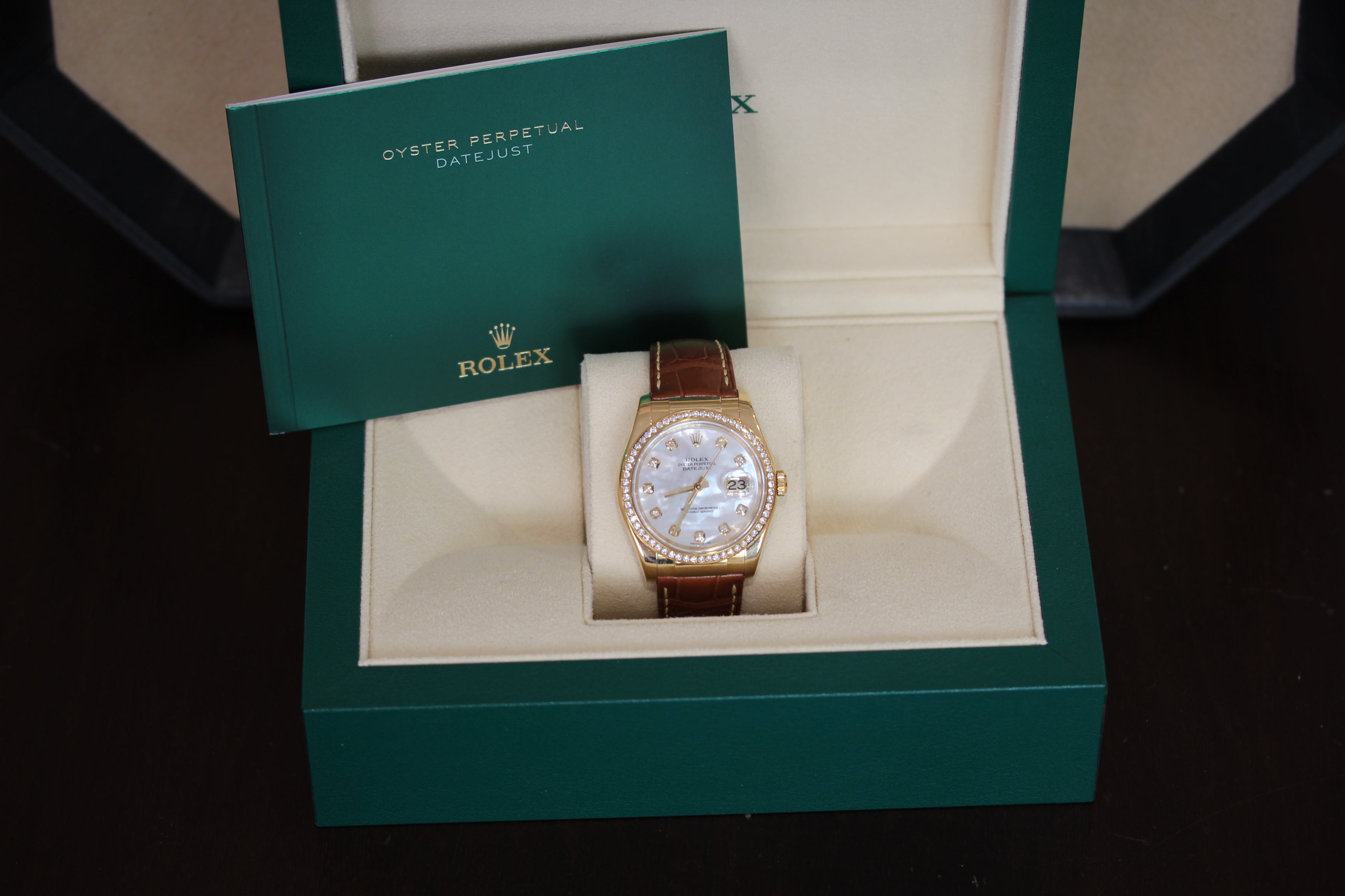 Rolex Datejust 36 Factory Dial and Bezel