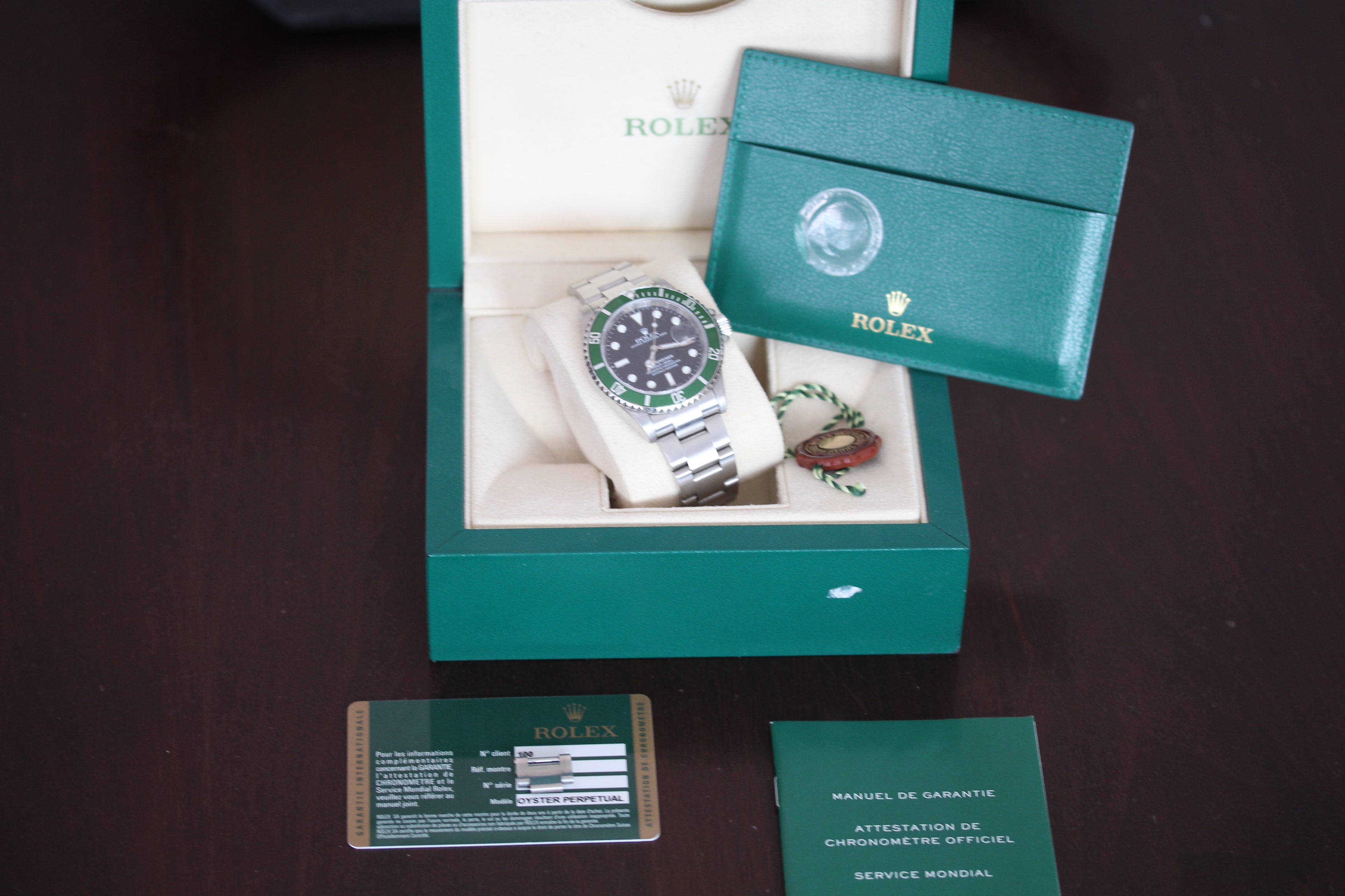 Rolex Submariner Date Kermit 11610LV