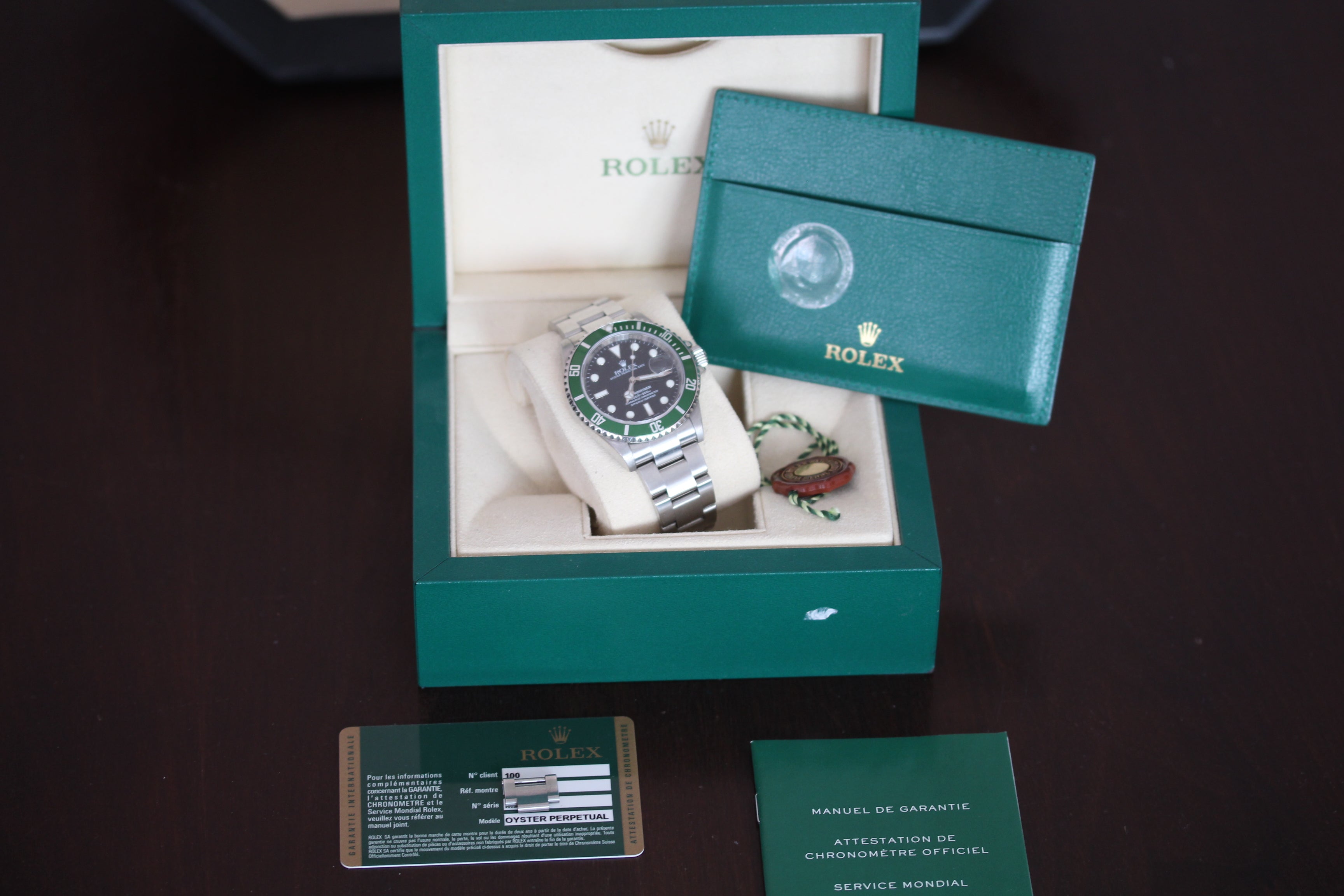 Rolex Submariner Date Kermit 11610LV