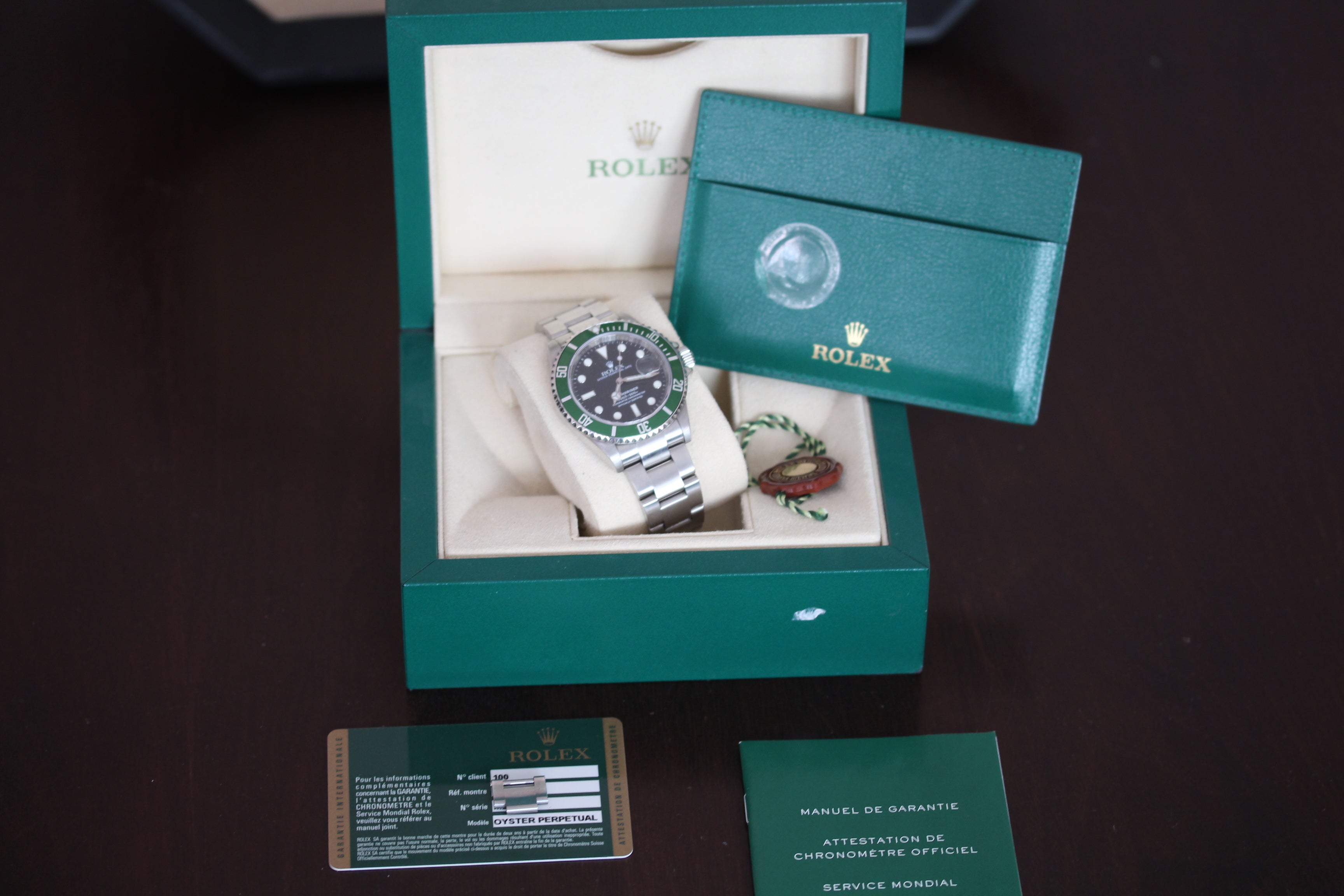 Rolex Submariner Date Kermit 11610LV