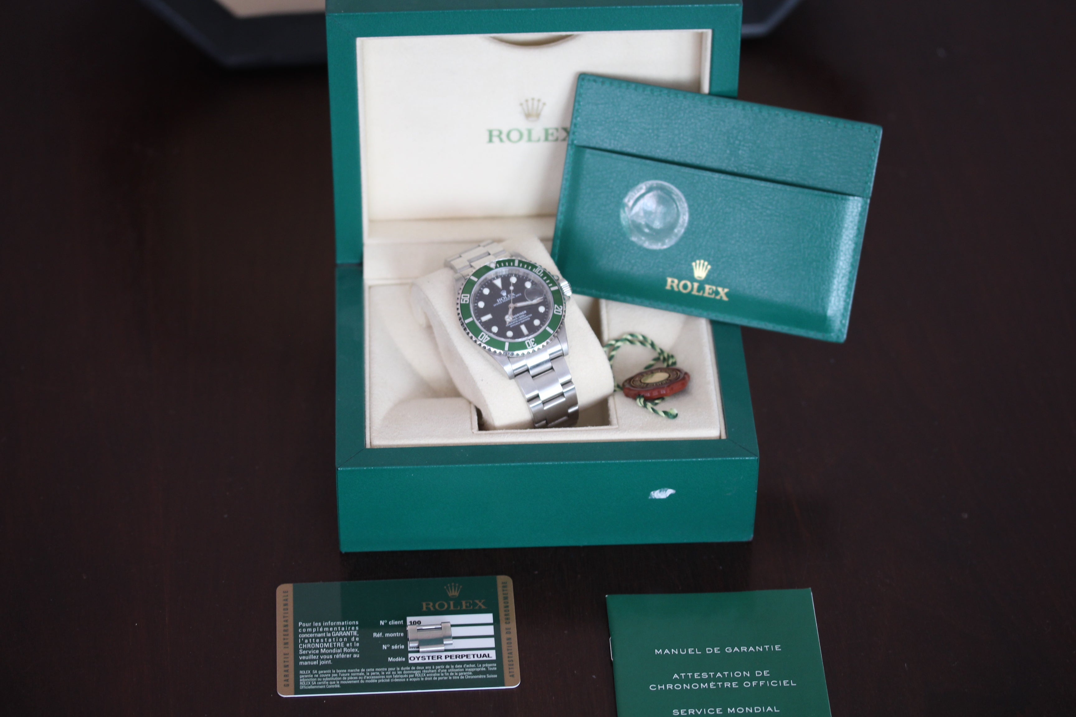 Rolex Submariner Date Kermit 11610LV