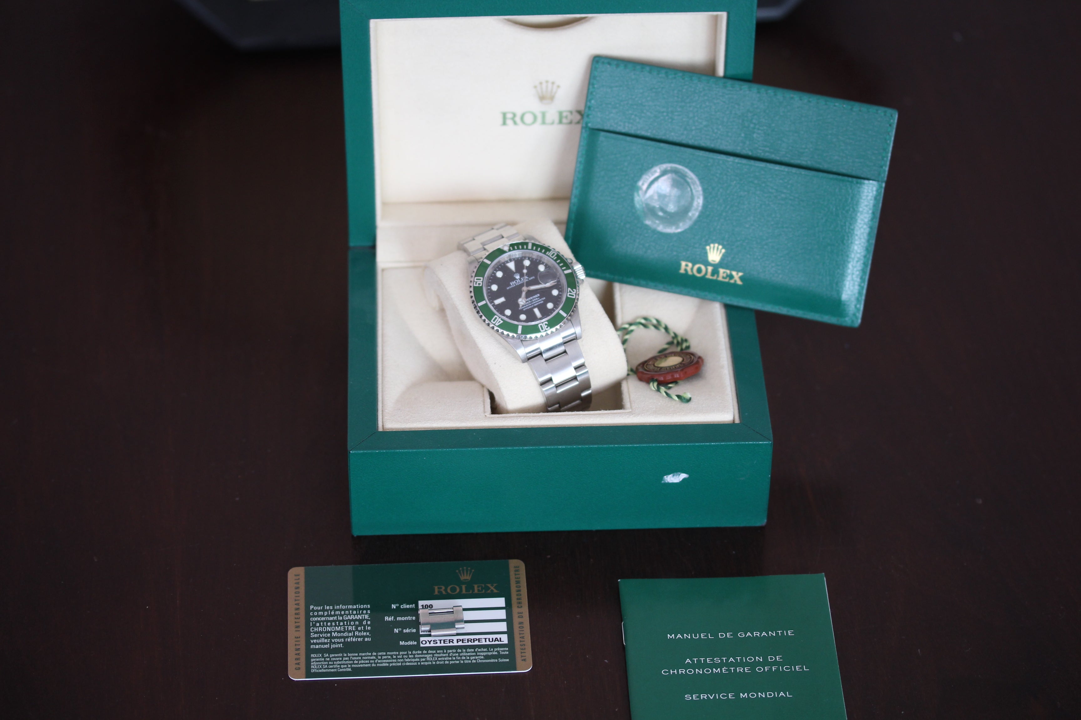 Rolex Submariner Date Kermit 11610LV