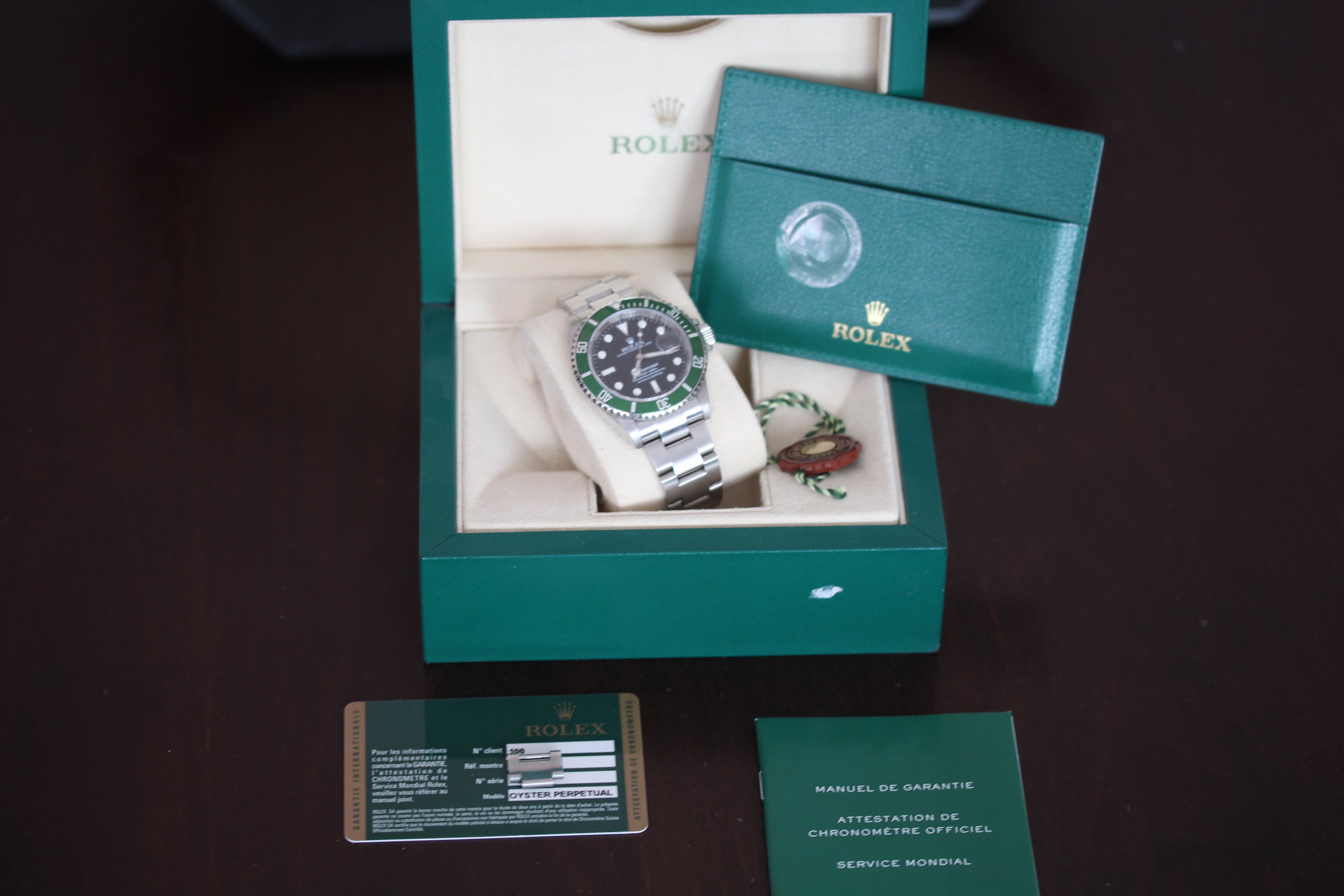 Rolex Submariner Date Kermit 11610LV